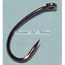 Väkäsetön perhokoukku VSTFH-2457BL #12 barbless fly hook 50pcs pack