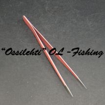 Pinsetit 134 mm ruostumaton antimagnetic teräs perhonsitojalle preparointiin filateliaan chippien ladontaan suora