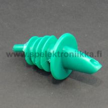 Spill stop tippanokka vihreä tippakorkki muovinen kaatonokka pulloon purnukkaan