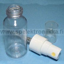 Spraypullo pieni suihkepullo sumutinpullo erittäin hieno suihku 30 ml