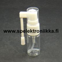 Suihkepullo 10 ml kääntyvällä nokalla hienojakoinen suihku