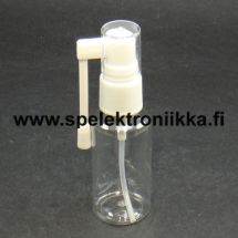Suihkepullo 30 ml kääntyvällä nokalla hienojakoinen suihku