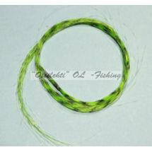 Synteettiset sulat sulkapidennykset sulkapidennys chartreuse grizzly