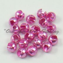 Tungsten Disco Beads Pink metallic 4.0 mm 20kpl TFH®