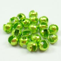 Tungsten Disco Beads Chartreuse metallic 4.0 mm 20kpl TFH®