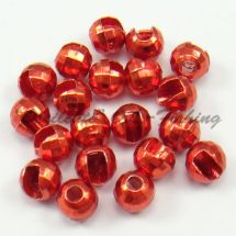 Tungsten Disco Beads Red metallic 3.0 mm 20kpl TFH®