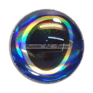 Oval Pupil 3D Adhesive Drop Style Living Eye size 4mm 16kpl Colour 1 Blue TFH®