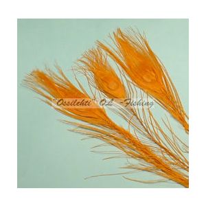 Ossilehti Albino Peacock Eyes (pohjaväri silvergrey) ORANGE 3 kpl TFH™